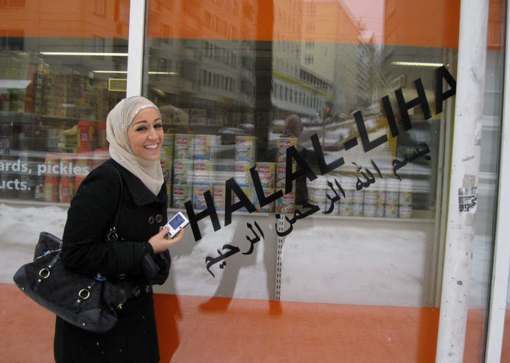 Halal grocery, Helsinki (photo: Jussi K. Niemela)